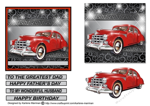 Showcase Car - Male Topper