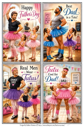 Real Men Wear Tutus Toppers