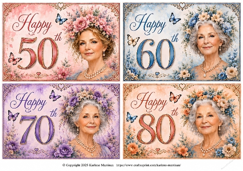 Beautiful at Every Age – Milestone Birthday Ladies Collection - 2
