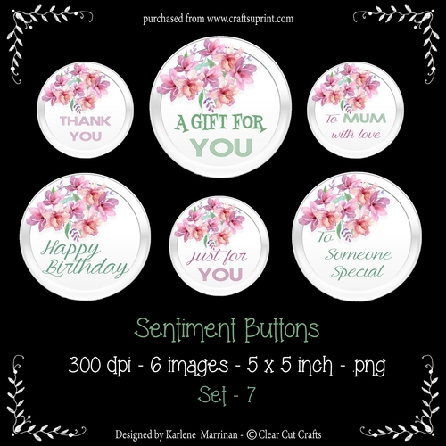 Sentiment Buttons - Set 7
