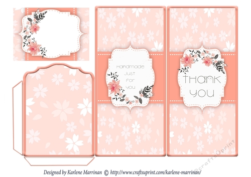 Autumn Money/Voucher Wallet with Background