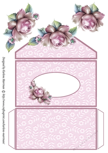 A Simple Rose Money/Voucher Wallet/Pocket/Envelope - Dusty Pink