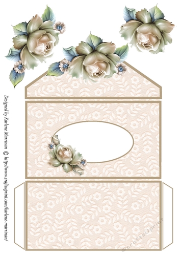 A Simple Rose Money/Voucher Wallet/Pocket/Envelope - Brown