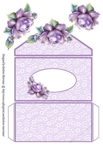 A Simple Rose Money/Voucher Wallet/Pocket/Envelope - Mauve
