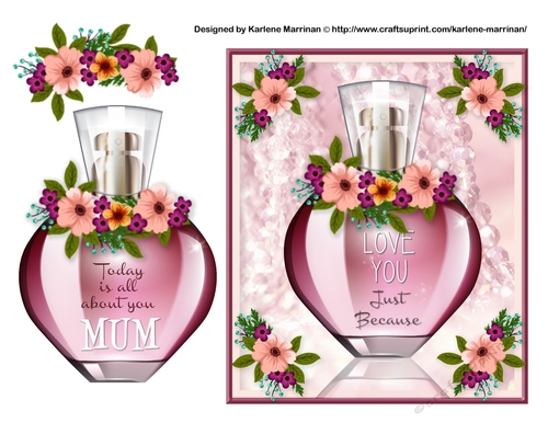Scents of Love 1 - Card Topper
