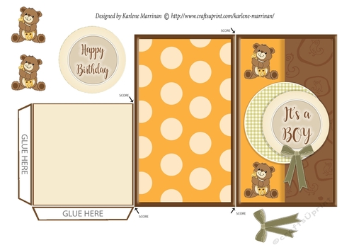 Its a Boy Gift Voucher/Money Wallet/Pocket