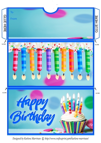 Birthday Boy Voucher/Money/ Wallet/Pocket