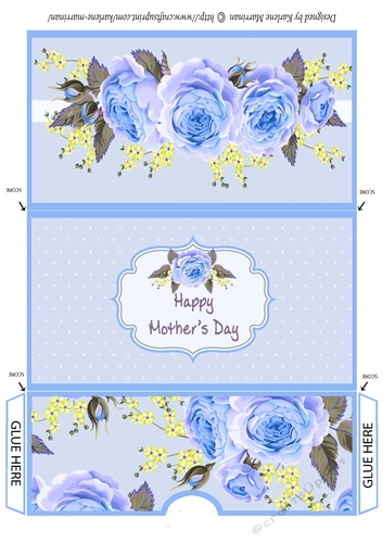 Spring Bloom Gift Voucher/Money Wallet/Pocket -  Mothers Day