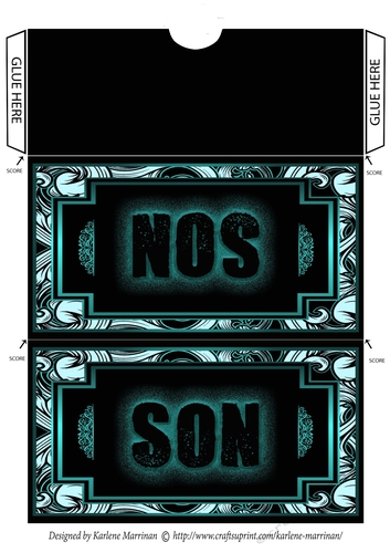 Epic Design VOucher/Money Pocket/Wallet/Envelope - Son - Turquoise