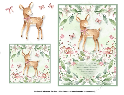 What you are to Me Card front & Gift Card Front