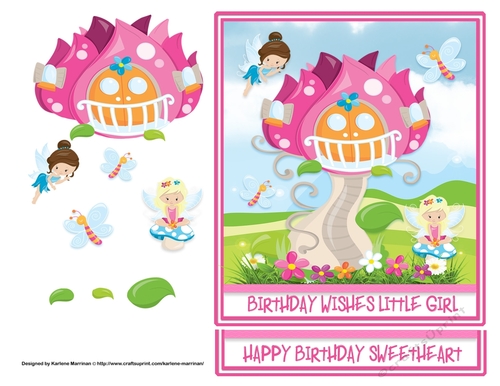 Fairy Dreams Card Topper