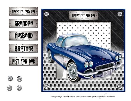Car Series - Card Topper - Sports