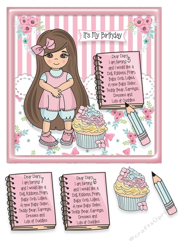 Birthday Wishes Card Topper
