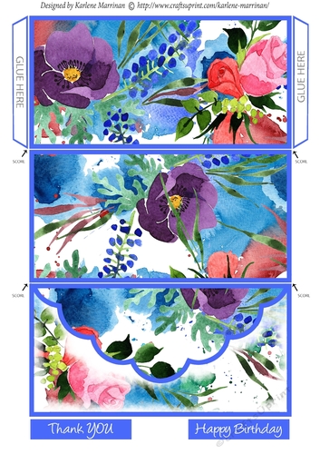 Spring Floral Pocket Series - A - Gift/Voucher/Money/Wallet/Envelopes