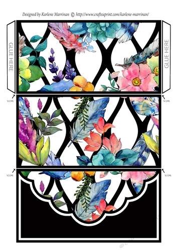 Spring Floral Pocket Series - B - Gift/Voucher/Money/Wallet/Envelopes