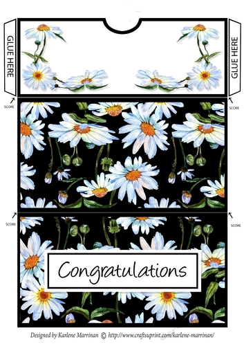 Spring Floral Pocket Series - G - Gift/Voucher/Money/Wallet/Envelopes