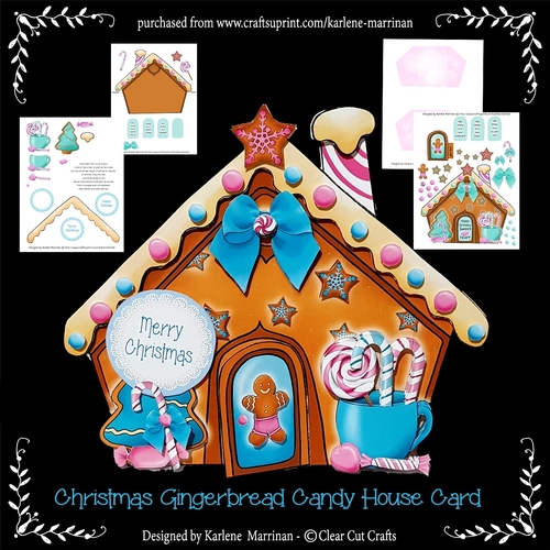 Candy House for Christmas or Birthday