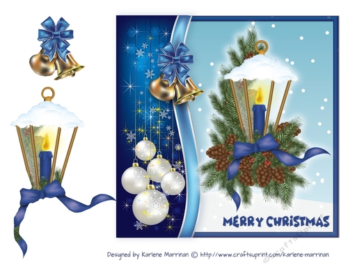 Its a Lantern to Light Your Way Card Topper