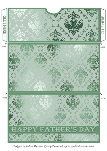 Elegant Metallic Sheen Gift/Voucher/Money Wallet/Pocket/Envelope - Design 4