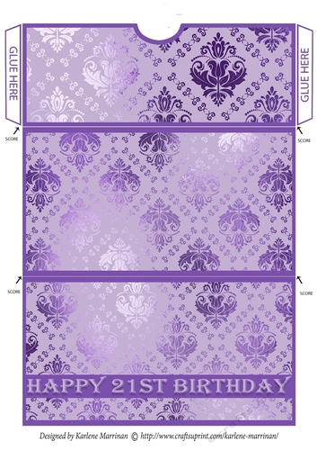 Elegant Metallic Sheen Gift/Voucher/Money Wallet/Pocket/Envelope - Design 5