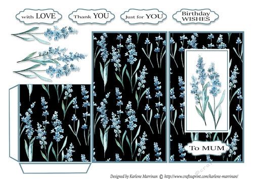 Floral Fever Gift/Voucher/Money Wallet/Pocket/Envelope Design 4