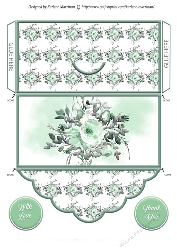 Bouquet Mist Money,Voucher Pocket/Wallet or Envelope 2