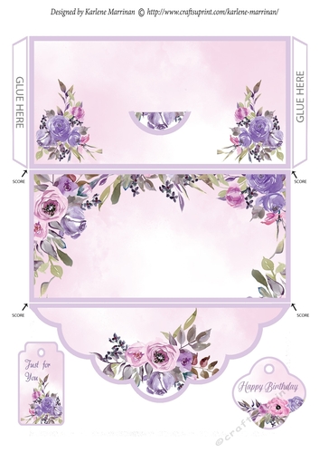 Blossoms on a Cloud Money,Voucher Pocket/Wallet or Envelope Pink