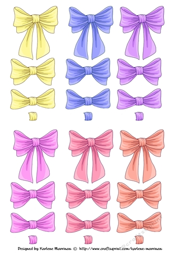 Bows Bows & More Bows - Design 1