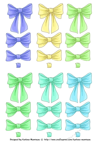 Bows Bows & More Bows - Design 2