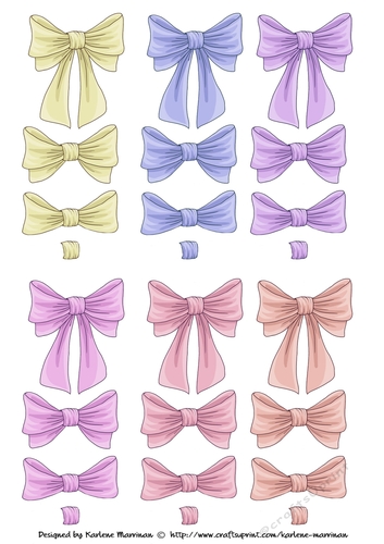 Bows Bows & More Bows - Design 4
