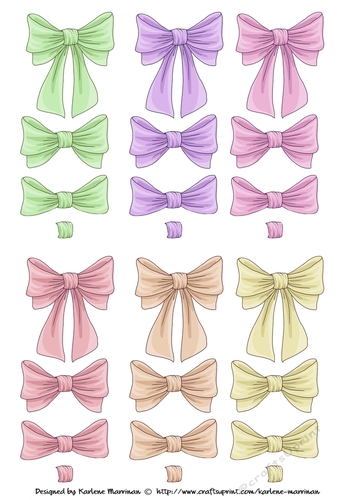 Bows Bows & More Bows - Design 5