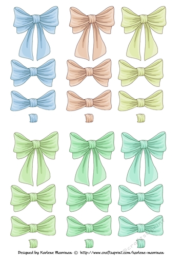 Bows Bows & More Bows - Design 6