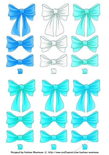 Bows Bows & More Bows - Design 7