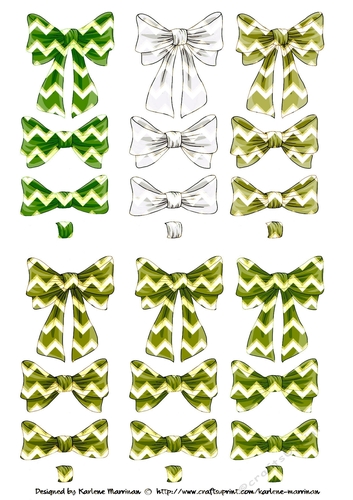 Bows Bows & More Bows - Design 9