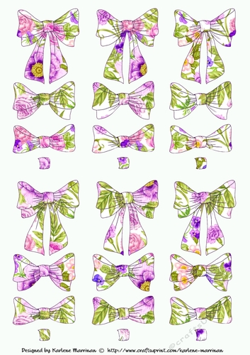 Bows Bows & More Bows - Design 11