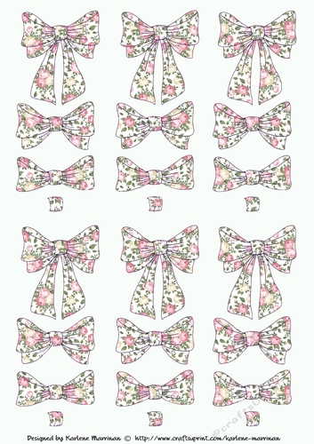 Bows Bows & More Bows - Design 12