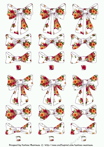 Bows Bows & More Bows - Design 14