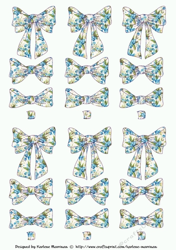 Bows Bows & More Bows - Design 17