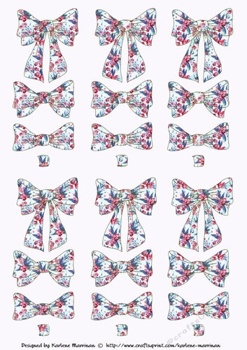 Bows Bows & More Bows - Design 19