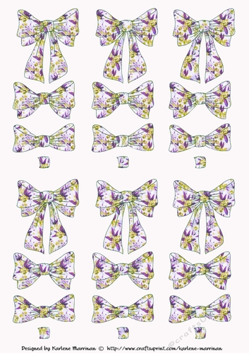 Bows Bows & More Bows - Design 20