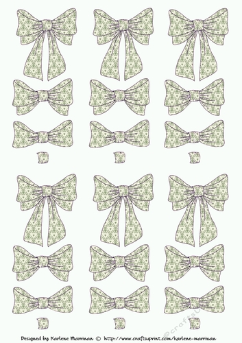 Bows Bows & More Bows - Design 21