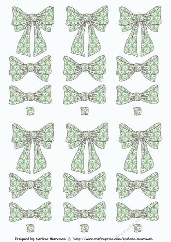 Bows Bows & More Bows - Design 22
