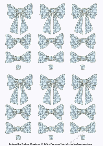Bows Bows & More Bows - Design 23