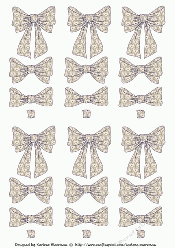 Bows Bows & More Bows - Design 24
