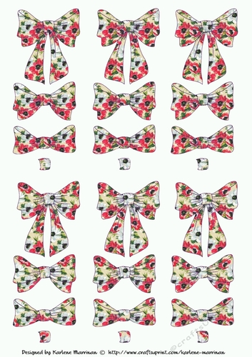 Bows Bows & More Bows - Design 25