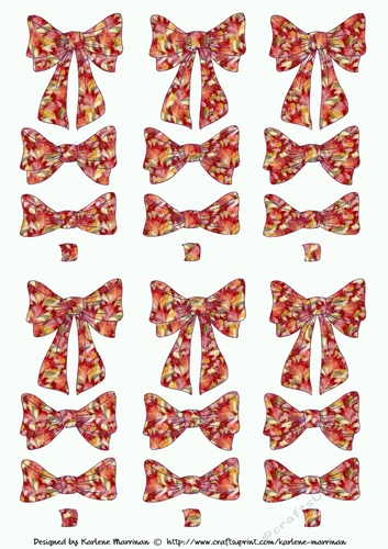 Bows Bows & More Bows - Design 26