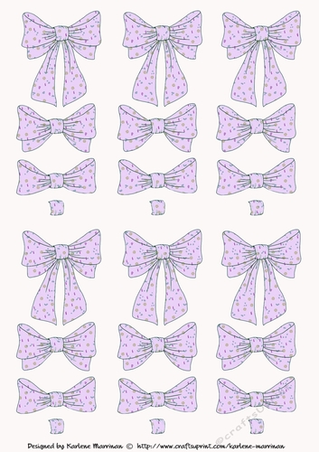 Bows Bows & More Bows - Design 34