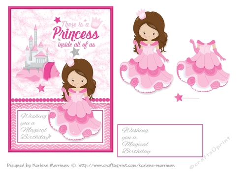 Fairy Princess Card Topper