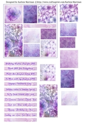 Easy Cut Layout Card Toppers - Moody Mauve