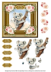 Koala Design 1 Card Topper